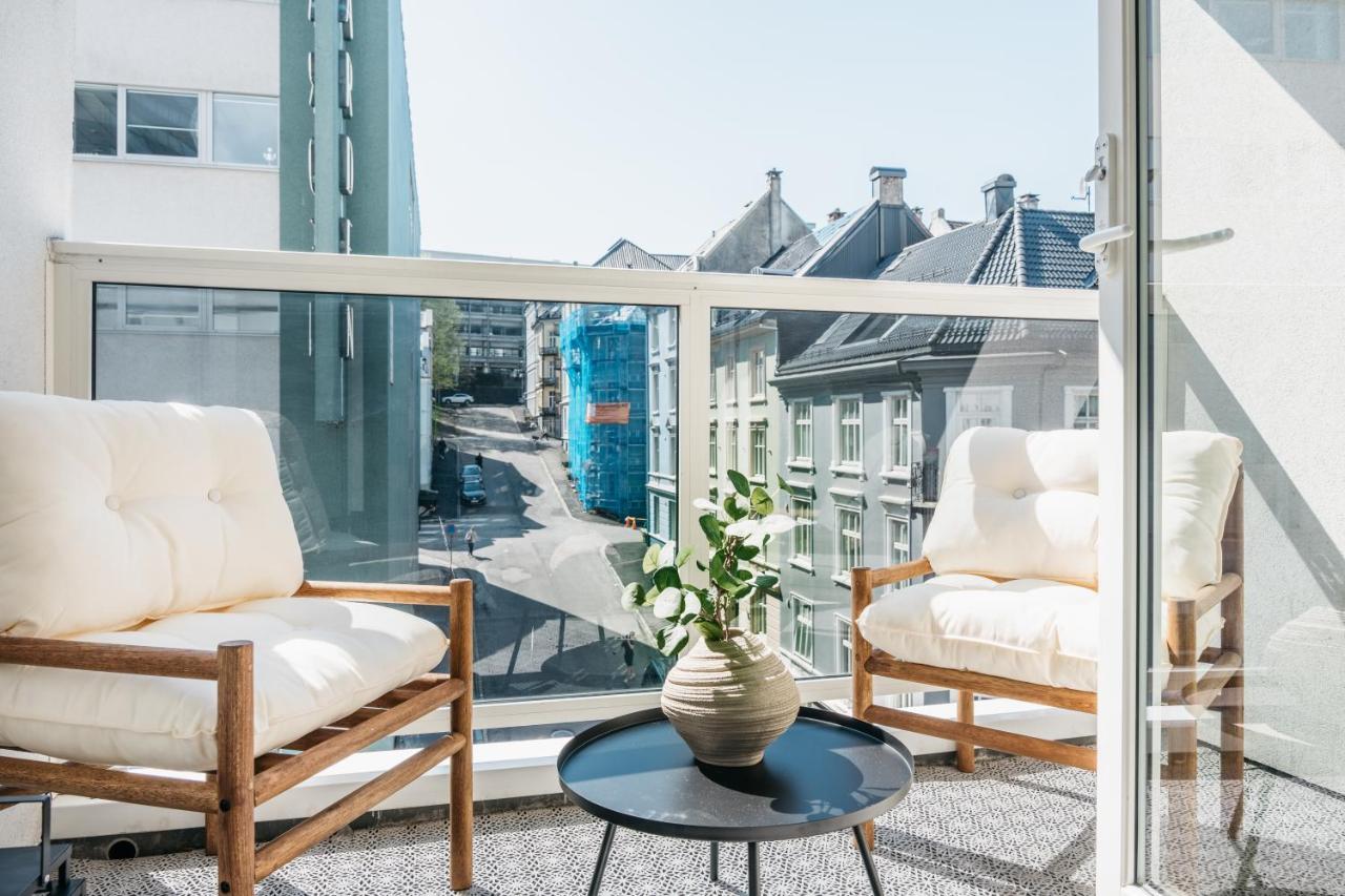 Stay Urban - Scandinavian Comfort With Private Balcony ベルゲン エクステリア 写真