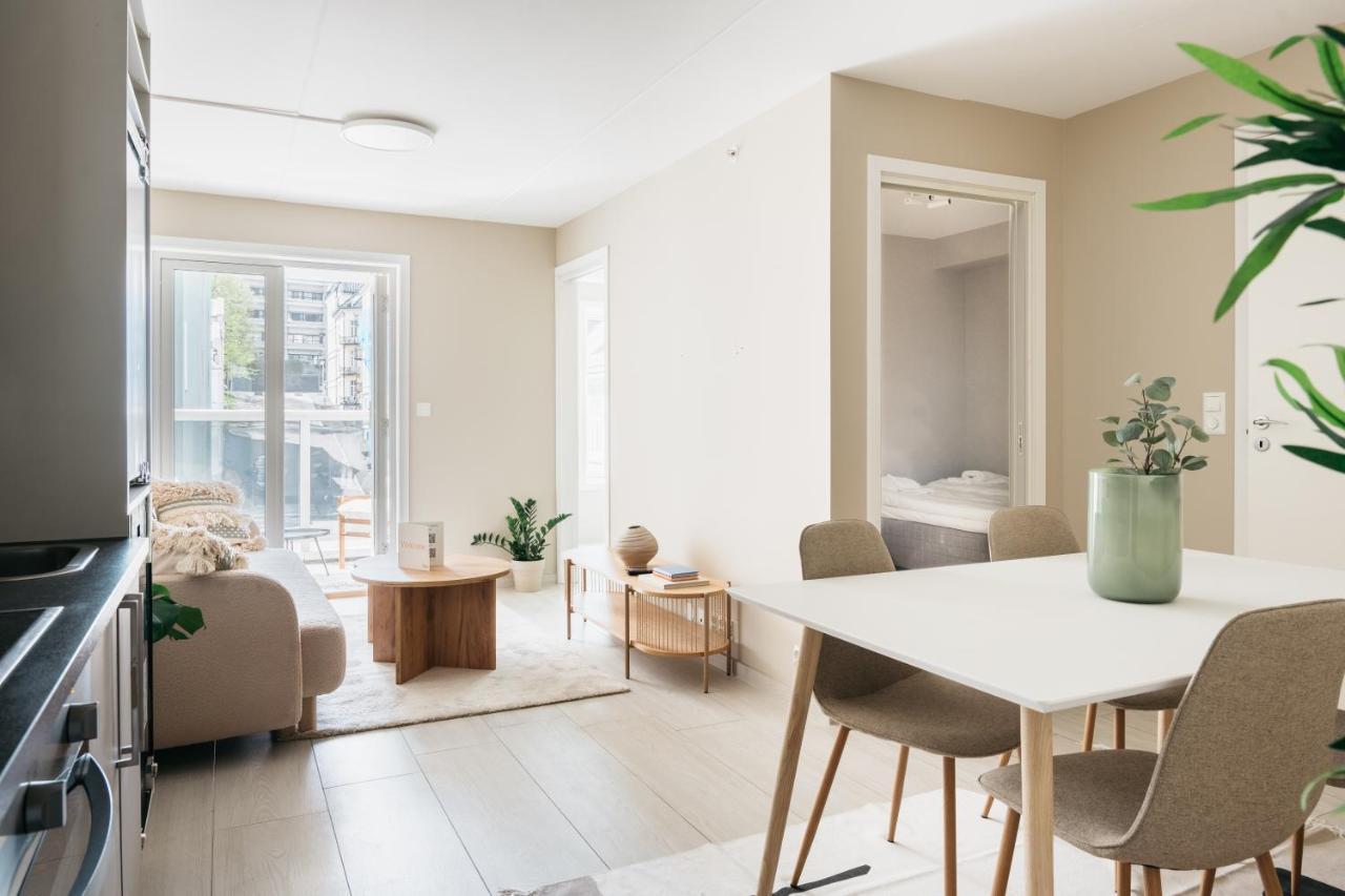 Stay Urban - Scandinavian Comfort With Private Balcony ベルゲン エクステリア 写真